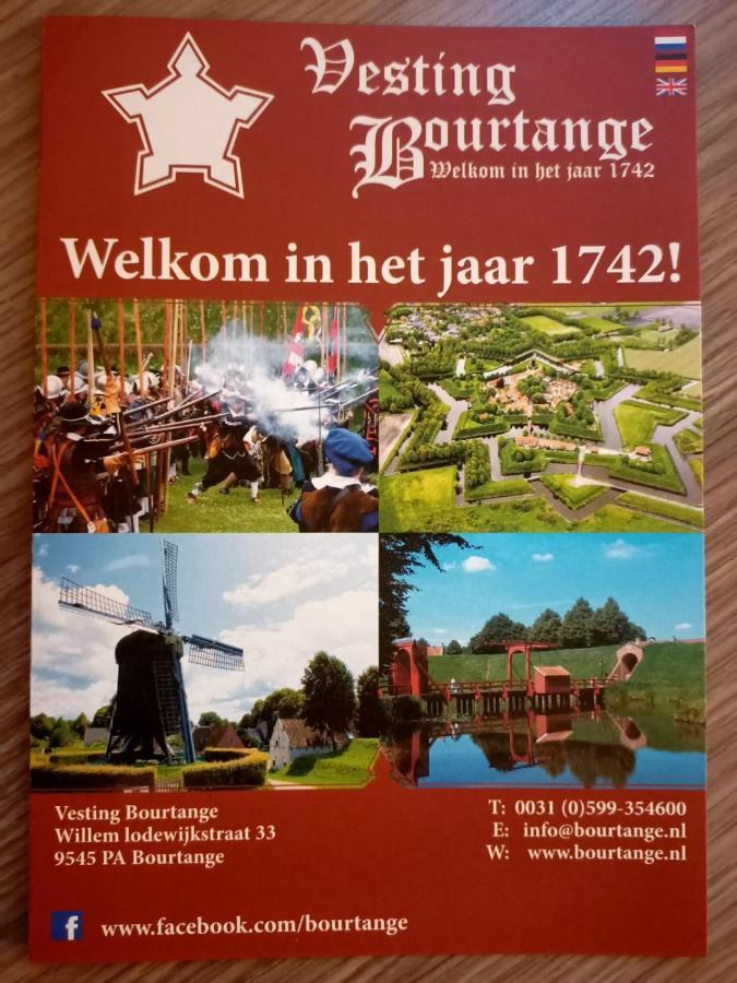 Bij De Friesche Poort Bed and Breakfast Bourtange Eksteriør billede